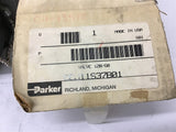 Parker CCJ11S37B01 Solenoid Valve 120 Volt 150 Psi 13.8 WAtts VALVE
