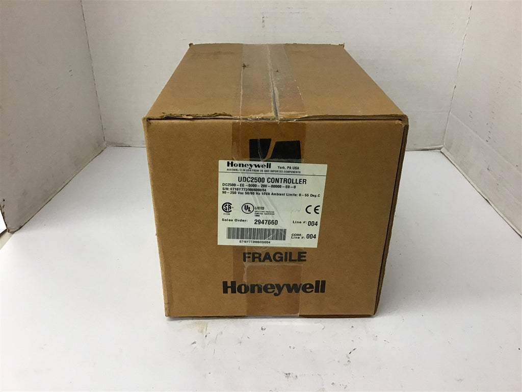 Honeywell UDC2500 Controller 90-250 Vac 18 Va