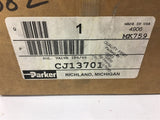 Parker CJ13701 Solenoid Valve 120 Volt