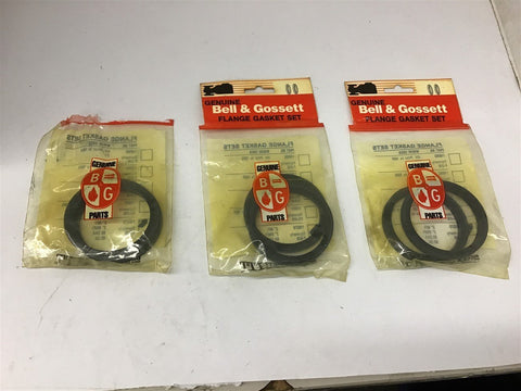 Bell & Gossett 118378 Flange Gasket Set Lot Of 3