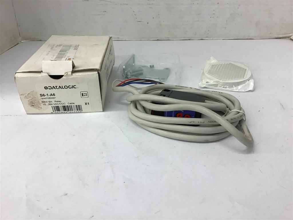 Datalogic S6-1-A6 Relay 15...264 Vac/Vdc Cable