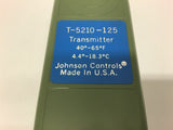 Johnson controls T-5210-125 Transmitter 40-65 Degree F