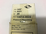 Cash Acme A31 13014-0025 3/8" Pressure Regulating Valve