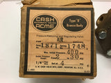 Cash Acme 1871 Type B Pressure Reducing and Regulating Valve 2-30 PSI