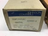 Johnson controls A19ABC-4 Temperature control