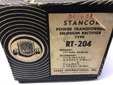 Stancor RT-204 Power Transformer 117 Pri 11.7-29.2 VCT Sec Volts
