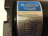 Leeson M1135040.00 1/8 HP DC Gear Motor 90 Volts 10:1 Ratio