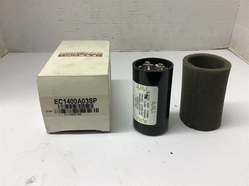Baldor EC1400A03 Capacitor 400-480 UF 125 Vac