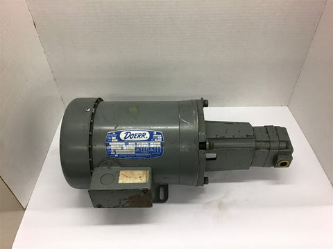 Doerr LR-24684 Motor 1/2HP 1725/1425 RPM 208-220V