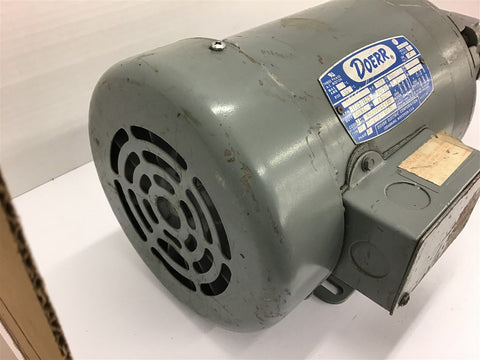 Doerr Motor Doerr LR-24684 Motor 1/2HP 1725/1425 RPM 208-220V – BME Bearings and ...