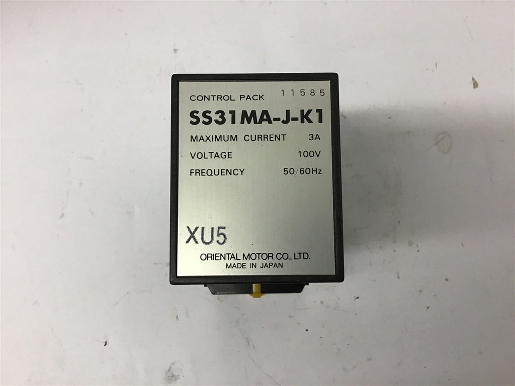 Oriental motor SS31MA-J-K1 Control Pack 100 Volts 50/60 HZ 3 A