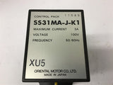 Oriental motor SS31MA-J-K1 Control Pack 100 Volts 50/60 HZ 3 A