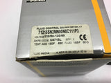 parker 71215SN2MN00N0C111P3 Solenoid Valve 120 Volt 200 PSI 10 Watts