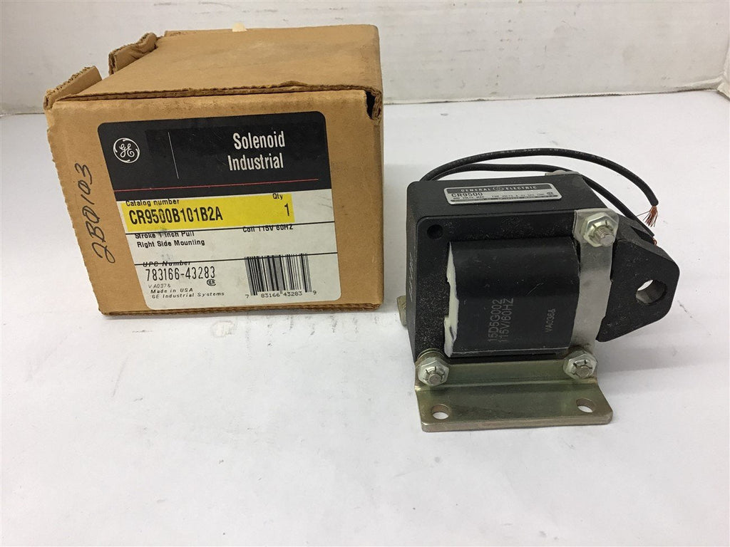 General Electric CR9500B101B2A Solenoid Coil 115 Volts