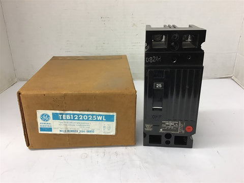 General Electric TEB122025WL 25 Amp Circuit Breaker