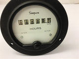 Simpson Hour meter 115 Volts