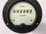 Simpson Hour meter 115 Volts