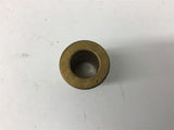 Brass Bushing 1" Long x 5/8" OD x 1/2" ID x 7/8" OD Flange Lot Of 17