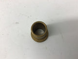 Brass Bushing 1" Long x 5/8" OD x 1/2" ID x 7/8" OD Flange Lot Of 17