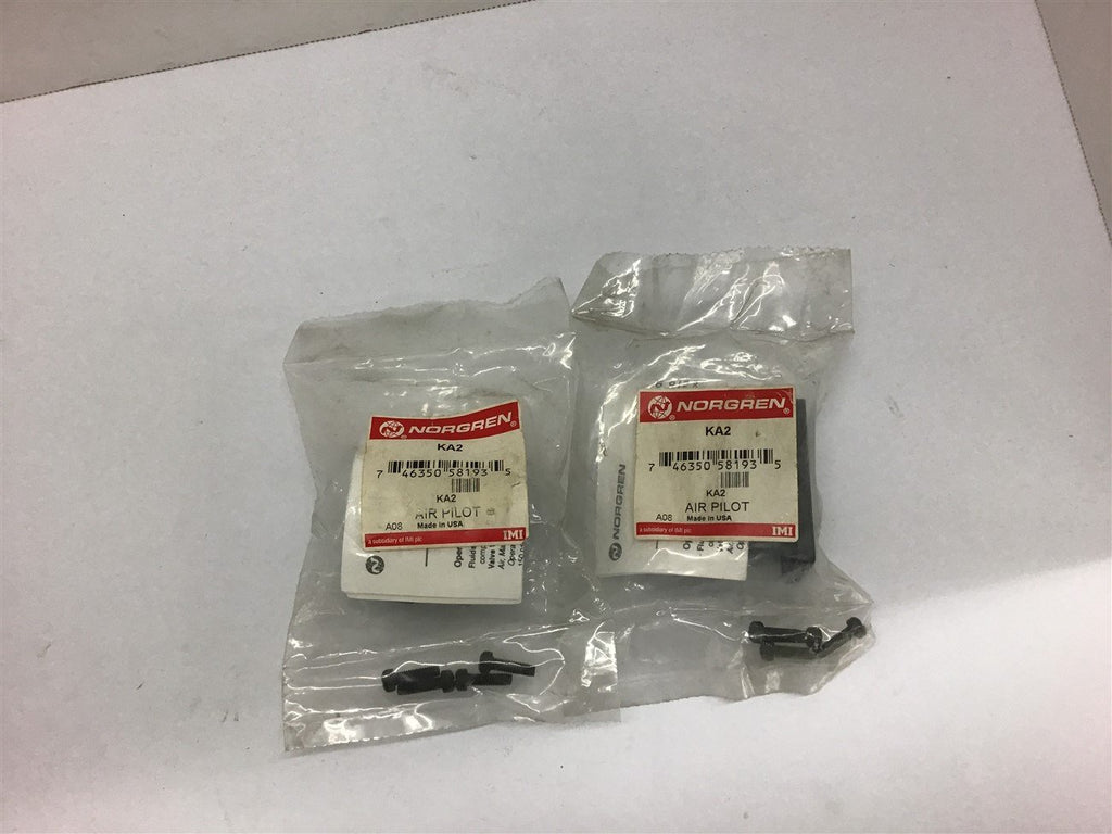 Norgren KA2 Air Pilot --Lot of 2