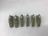 Omron G2R-2-SND 24 Vdc Coil 5 Amp 250 Vac Relay W/ Base Lot Of 6