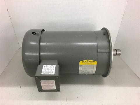 Baldor VM3615T 5 HP AC Motor 230/460 Volts 1800 Rpm 4P 184TC Frame