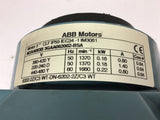 ABB Motors M2AA063B 3GAA062002-BSA AC Motor 0.22 KW 1660 Rpm 440-480 Volts