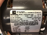 Emerson KA55HXSNC-2350 1/3 HP AC Motor 208-230 Volts 1075 Rpm 3 Speed 48y Frame