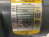 Baldor M3535 1/3 HP AC Motor 208-230/460 Volts 1140 Rpm 6P 56 Frame