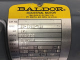 Baldor 33-1750-918 1/6 HP AC Motor 115/230 Volts 1800 Rpm 4P 48CZ Frame