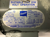 Doerr LR13758 1/3 HP AC Motor 208-220/440 Volts 1725 Rpm w/ PFG-30-C-10A3 Pump