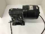 Bodine electric NSH-55RH 1/4 HP AC Gear Motor 115 Volts 1725 rpm 48:1 Ratio