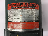 Reliance A77B5901N-NW 1/2 Hp AC Motor 240/480 volts 3600 Rpm 2P 56C Frame