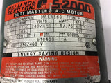 Reliance A77B5901N-NW 1/2 Hp AC Motor 240/480 volts 3600 Rpm 2P 56C Frame