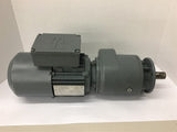 Sew-Usocome Motor RF40DT71K4BM .15kW 1650/15 min 71 frame 230/460V 230v Brake