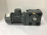 Lenze 3-Mot EN60034 Motor 50/60Hz .37kW/ .45kW 1.410/1.710r/min 400/480V 71C Fr