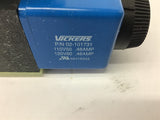 Vickers DG4V-3S-8C-VM-FW-B5-61 solenoid Valve 02-101731 120 Volt Coil