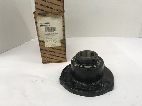 Rexnord FB22424H Flang Black Bearing 1 1/2 Bore 510P69034