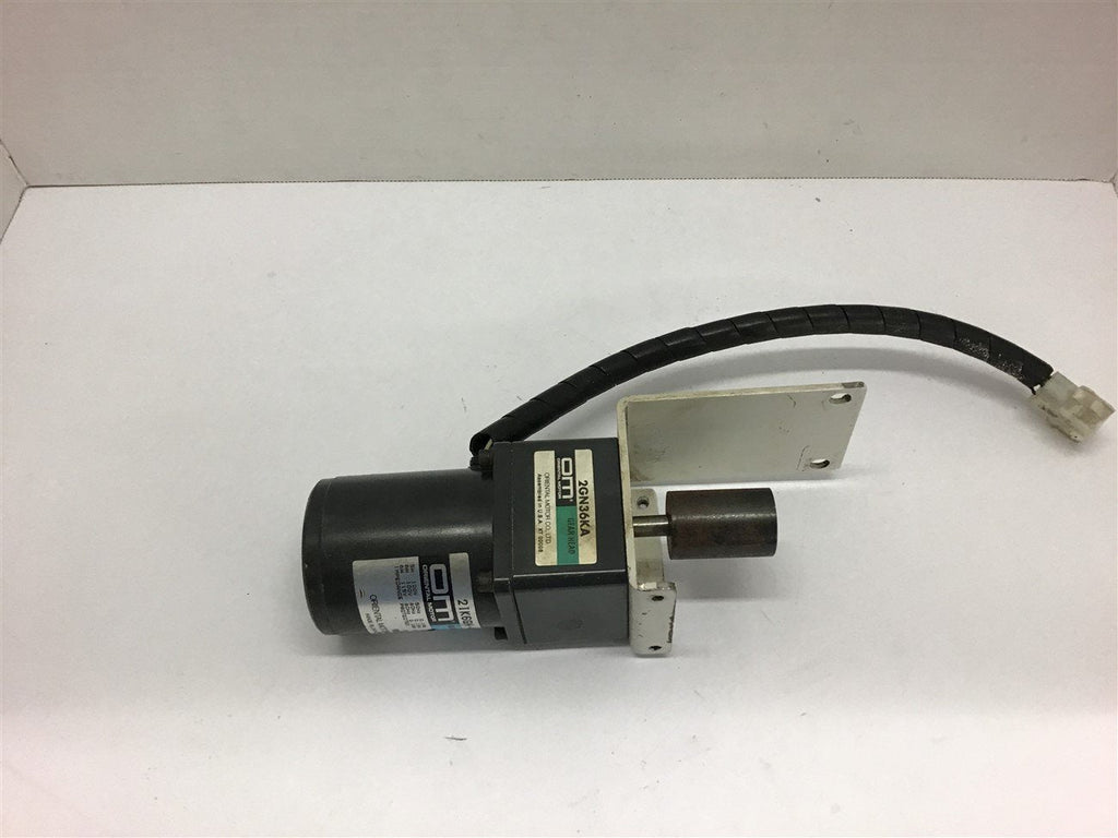 Oriental Gear Motor 2IK6GN-AUL 6 Watt 115 Volts 0.18 Amp Induction Motor