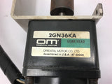 Oriental Gear Motor 2IK6GN-AUL 6 Watt 115 Volts 0.18 Amp Induction Motor