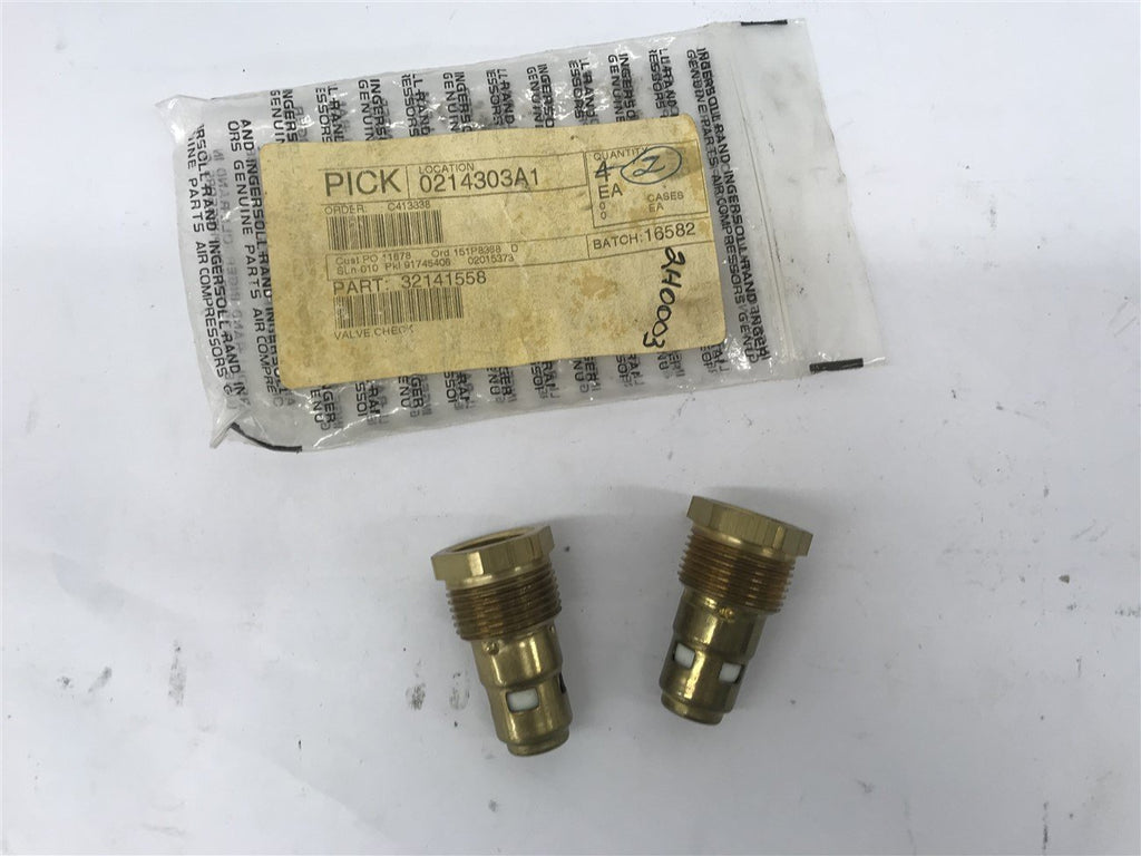 32141558 Check Valve Lot of 2