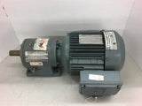 Sew-Eurodrive DFT90S4 1 1/2 HP AC Gear Motor 230/460 Volts 1700 Rpm 8.37:1 Ratio