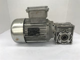 Lenze 0.9 KW AC Gear Motor 440/480 volts 4 Pole 1730 Rpm 5:1 Ratio