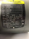 Baldor JM3550 1 1/2 HP AC Motor 230/460 volts 3600 Rpm 2P 56J Frame