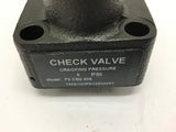 Vickers F3 C5G 805 Check Valve 5 PSI