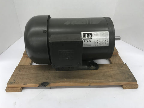 Weg 00218ES3EF56HC 2 HP AC Motor 208-230/460 volts 1800 Rpm 4P 56HC Frame