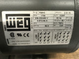Weg 00218ES3EF56HC 2 HP AC Motor 208-230/460 volts 1800 Rpm 4P 56HC Frame