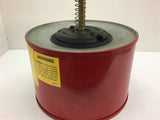 Justrite Plunger Can 2 QT Cap