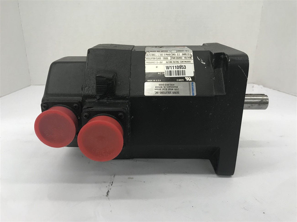 Allen-Bradley F-4030-Q-H00AA 4000 Rpm 1.4 KW Servo Motor