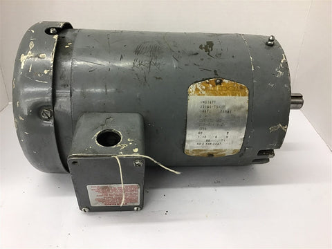 Baldor VM3157T 2 hp AC Motor 208-230/460 volts 1800 Rpm 4P 145TC Frame